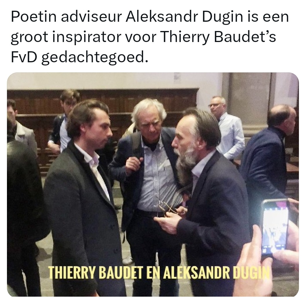 Baudet and Dugin meet in Amsterdam